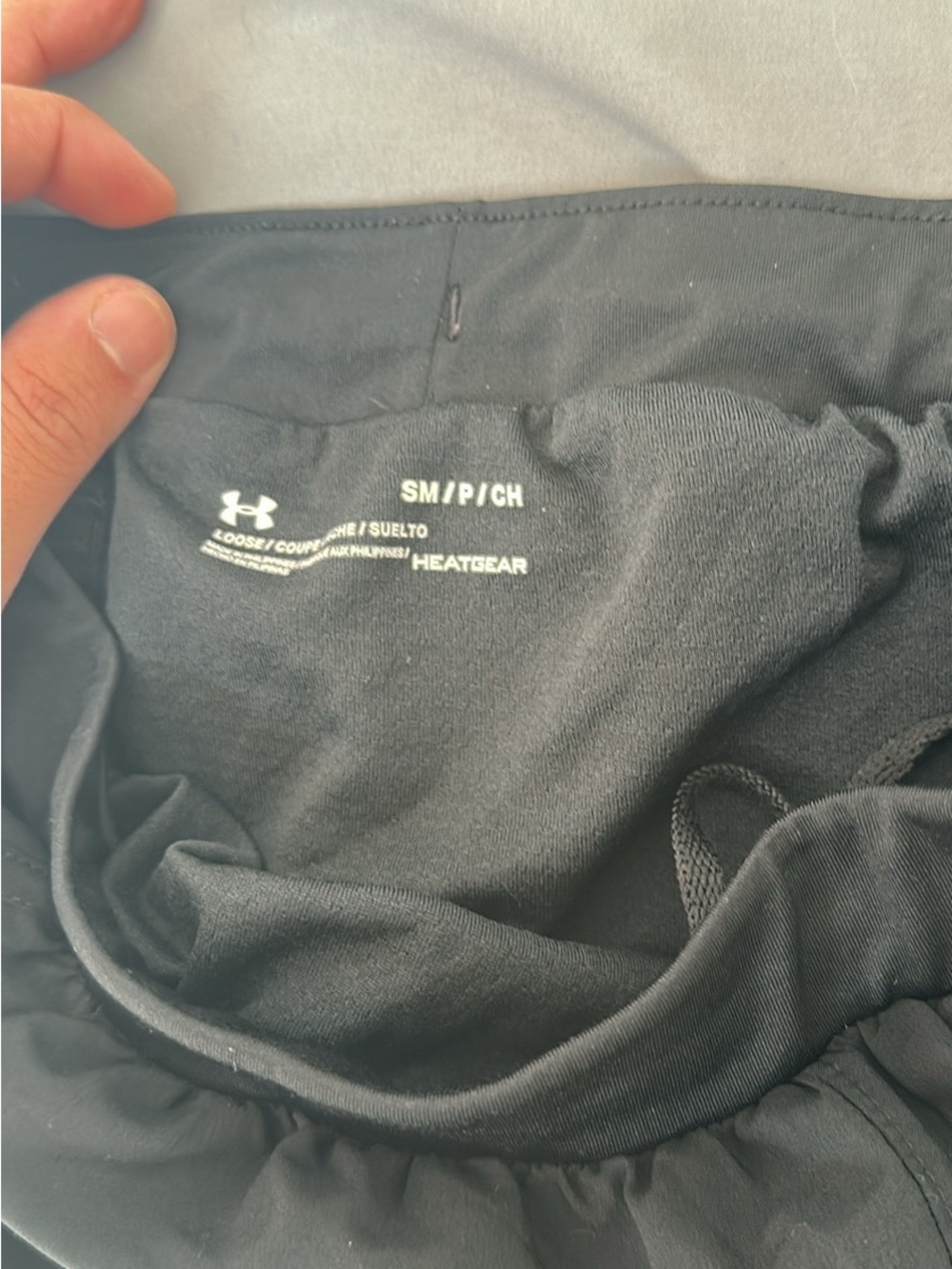 Under Armour Black HeatGear Athletic Shorts - Men's
